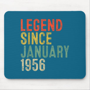 Mousepad Lenda Desde Janeiro 1956 70º Aniversário 70 Anos d