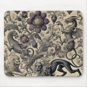 Mousepad Lenda dos Guardiões Dourados - Vitoriano Gótico