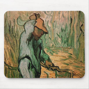Mousepad Lenhador (após Millet) por Vincent van Gogh