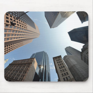 Mousepad lente do Peixe-olho da construção, Boston, E.U.