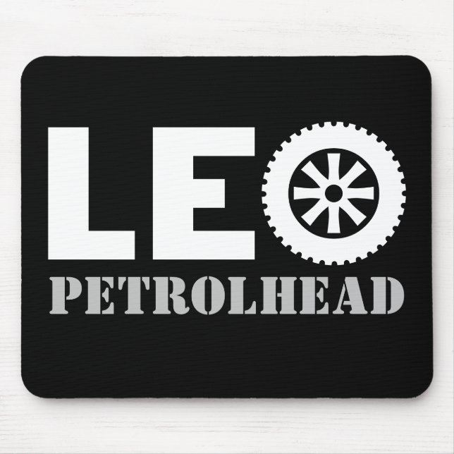 Mousepad Leo Petrol Head (Frente)