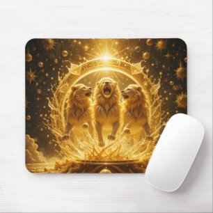 Mousepad Leões de Ouro Celestial