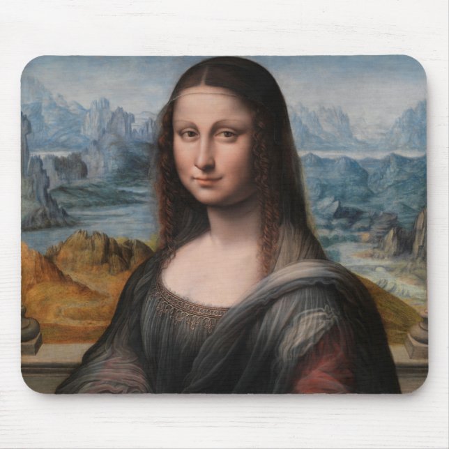 Mousepad Leonardo da Vinci | Mona Lisa (Frente)