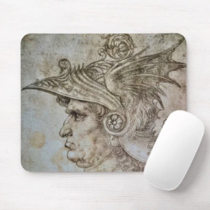Mousepad Leonardo's Helmeted Warrior