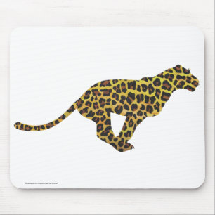 Mousepad Leopard Brown e Yellow Siloette