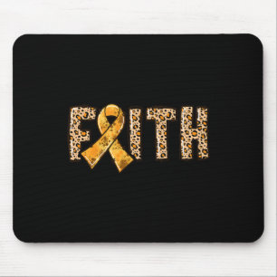 Mousepad Leopard Imprime Laranja Fita Laranja Fé Aceleração
