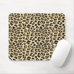 Mousepad Leopard Print Brown