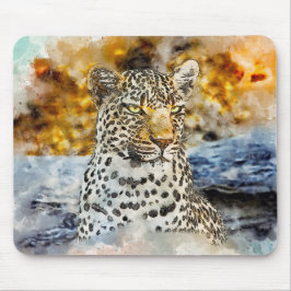 Mousepad Leopardo Africano