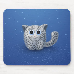 Mousepad Leopardo de neve
