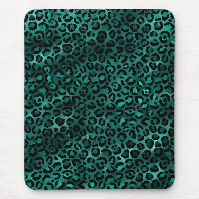 Mousepad Leopardo Dourado e Teto Série Design 5 (Frente)