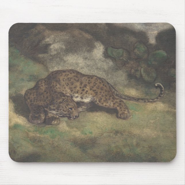 Mousepad Leopardo e serpente (Frente)