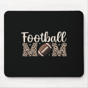 Mousepad Leopardo Futebol Mãe Mulher Jogadora de futebol Mo