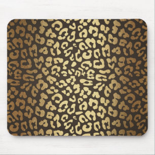 Mousepad Leopardo Guepardo Impressão de Pele de Animal Mode
