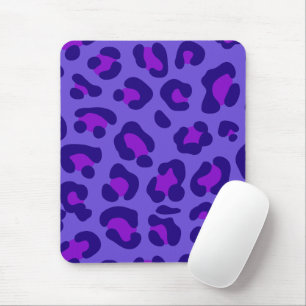 Mousepad Leopardo Roxo Elétrico