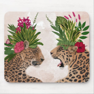 Mousepad Leopardos Hot House  Um par