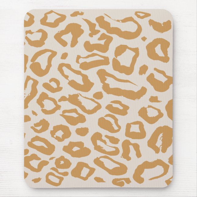 Mousepad Lepard Cat Art Animal Art Amante de os animais Art (Frente)