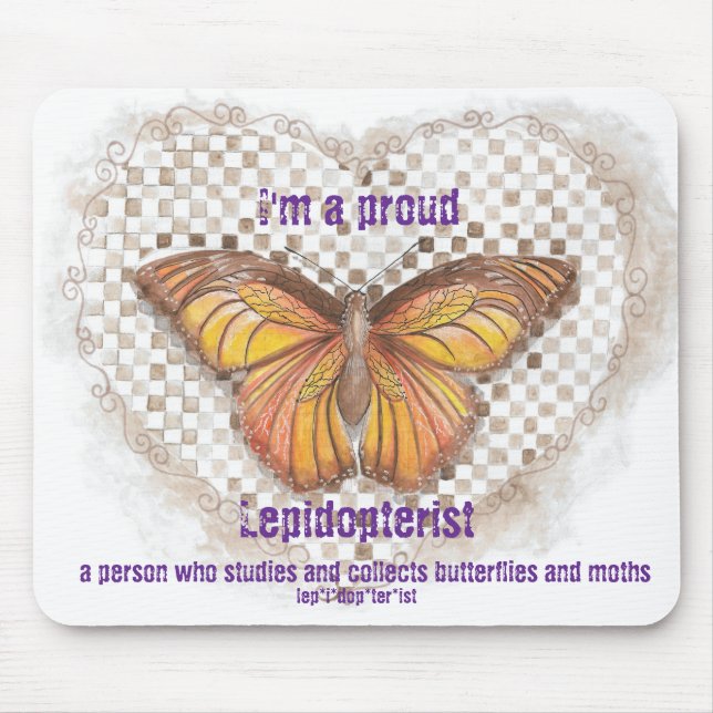 Mousepad Lepidopterist (Frente)