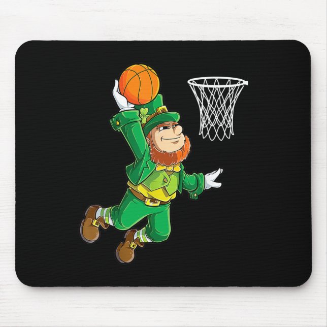 Mousepad Leprechaun Bysketbyll Dunk Boys Me (Frente)