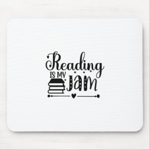 Mousepad Ler Leitura De Arte É Meu Emperramento