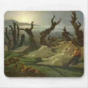 Mousepad Les Lavandieres de la Nuit c.1861