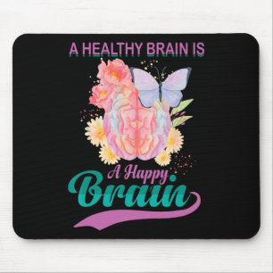 Mousepad Lesão Cerebral Heimerheimer Design Roxo Heimerheim