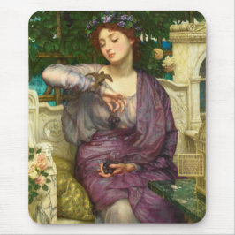 Mousepad Lesbia e seu Sparrow (por Edward John Poynter)