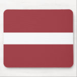 Mousepad Letão (Letão) Bandeira<br><div class="desc">Produtos de Sinalizador Mundial Personalizáveis - Sinta-se livre para adicionar seu próprio texto.</div>