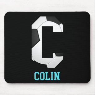 Mousepad Letra de Gol de Campo Colin Alfabeto Futebol