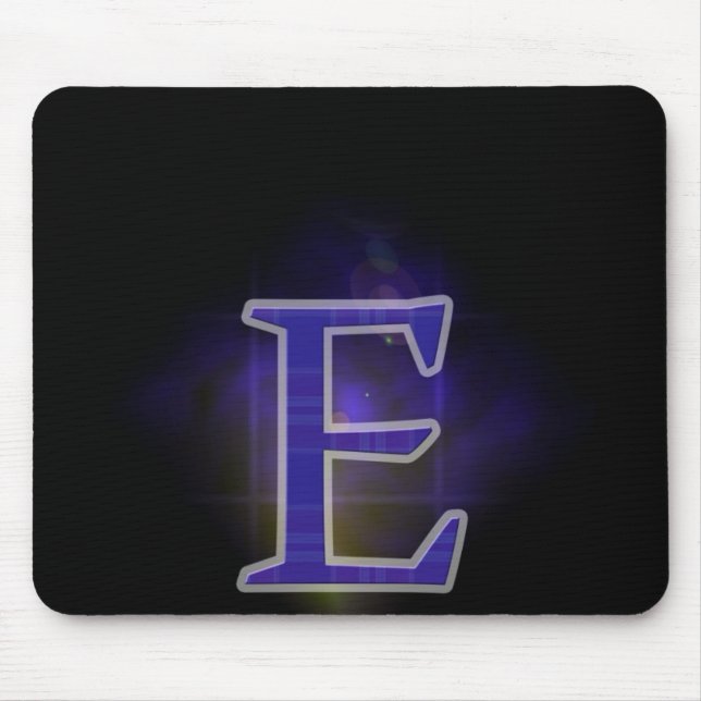 Mousepad Letra E (Frente)