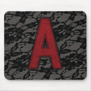 Mousepad Letra Escarlet A