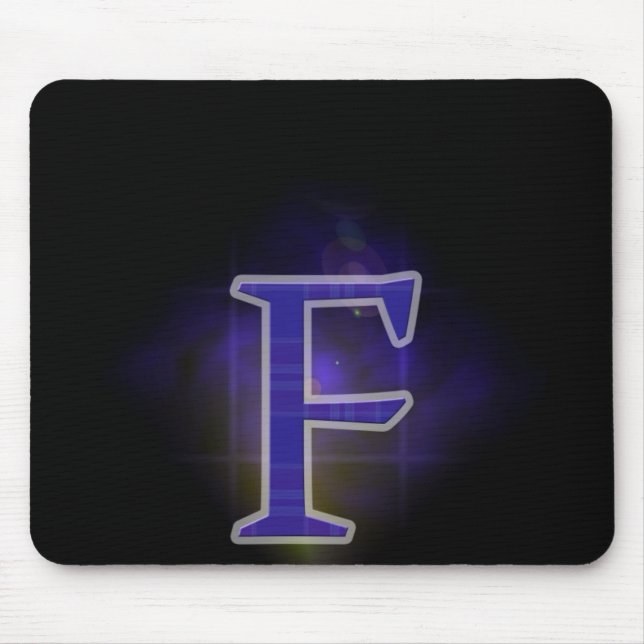 Mousepad Letra F (Frente)