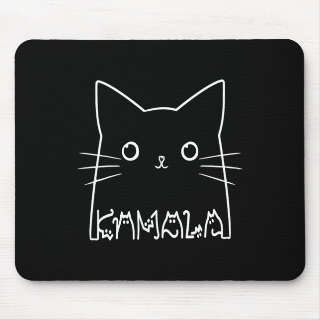 Mousepad Letra Gato Cuja Design (Frente)