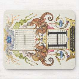 Mousepad Letra H de Mira Calligraphiae Monumenta