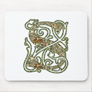 Mousepad Letra iluminada "S"