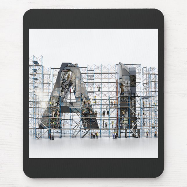 Mousepad Letra Industrial – IA (Frente)