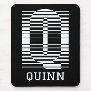 MOUSEPAD LETRA INICIAL Q - NOME ALFABETO Q