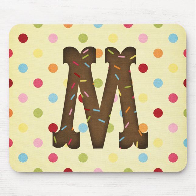 Mousepad Letra M (Frente)