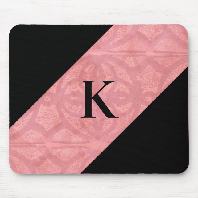 Mousepad Letra Ruddy Pink Batik (Frente)