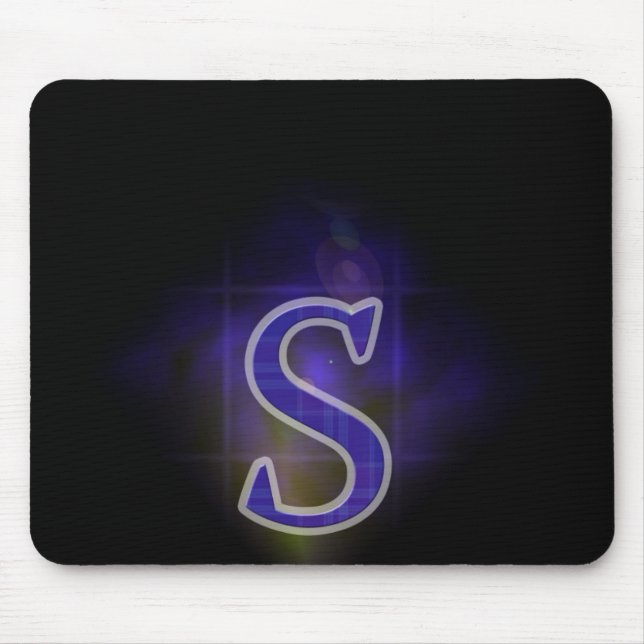 Mousepad Letra S (Frente)