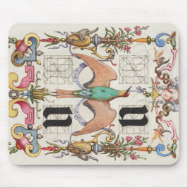 Mousepad Letras U e V Mira Calligraphiae