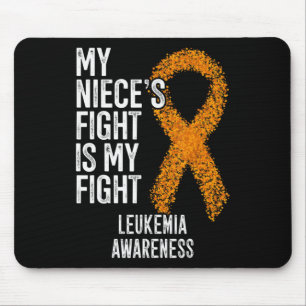 Mousepad Leucemia A Luta Da Minha sobrinha É A Minha Luta C