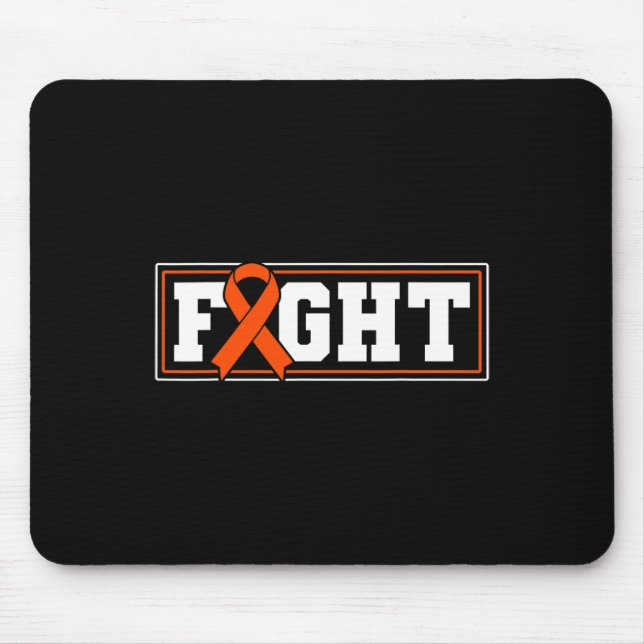 Mousepad Leucemia Laranja Fita 1 (Frente)