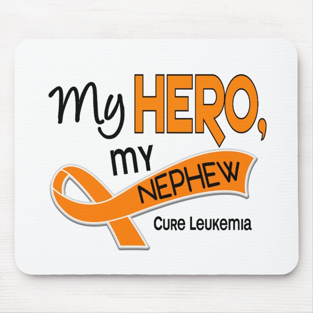 Mousepad Leucemia MEU HERÓI MEU SOBRINHO 42 (Frente)