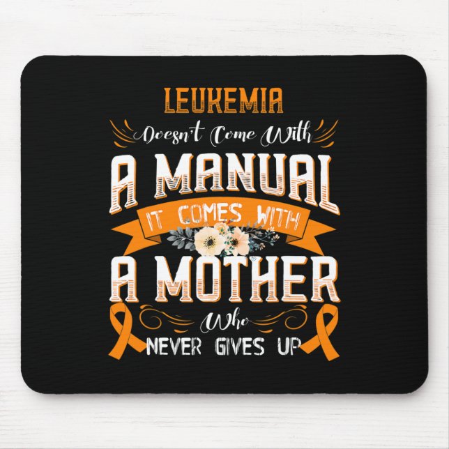 Mousepad LEUKEMIA não vem com um manual (Frente)