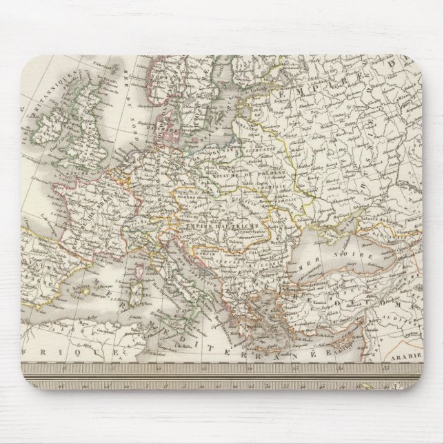 Mousepad L'Europe 1789, 1813 (Frente)