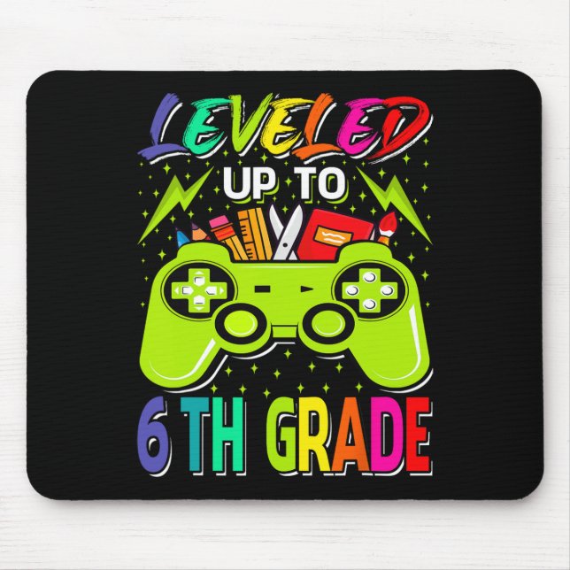 Mousepad Levado Até O Nível 6 De Jogador De Volta Para A Es (Frente)