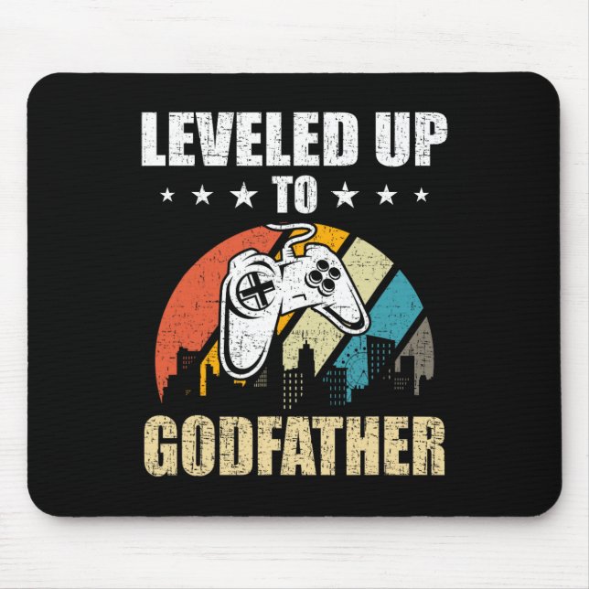 Mousepad Levado Para Jogos De Vídeo Do Goddad 3 (Frente)