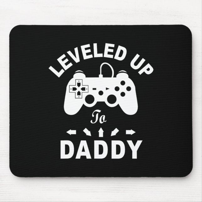 Mousepad Levado Para Pai De Jogo De Vídeo Pai (Frente)