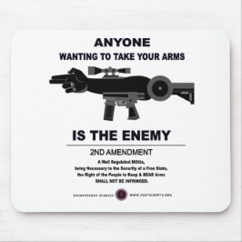 Mousepad Levantamento das armas - Alteração do segundo