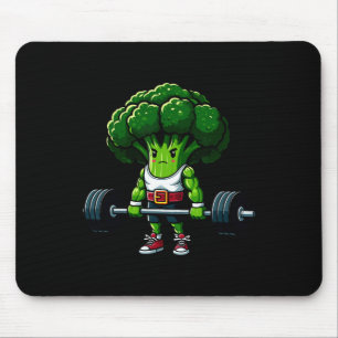 Mousepad Levantamento de Brócolis Levantamento de Peso Cami